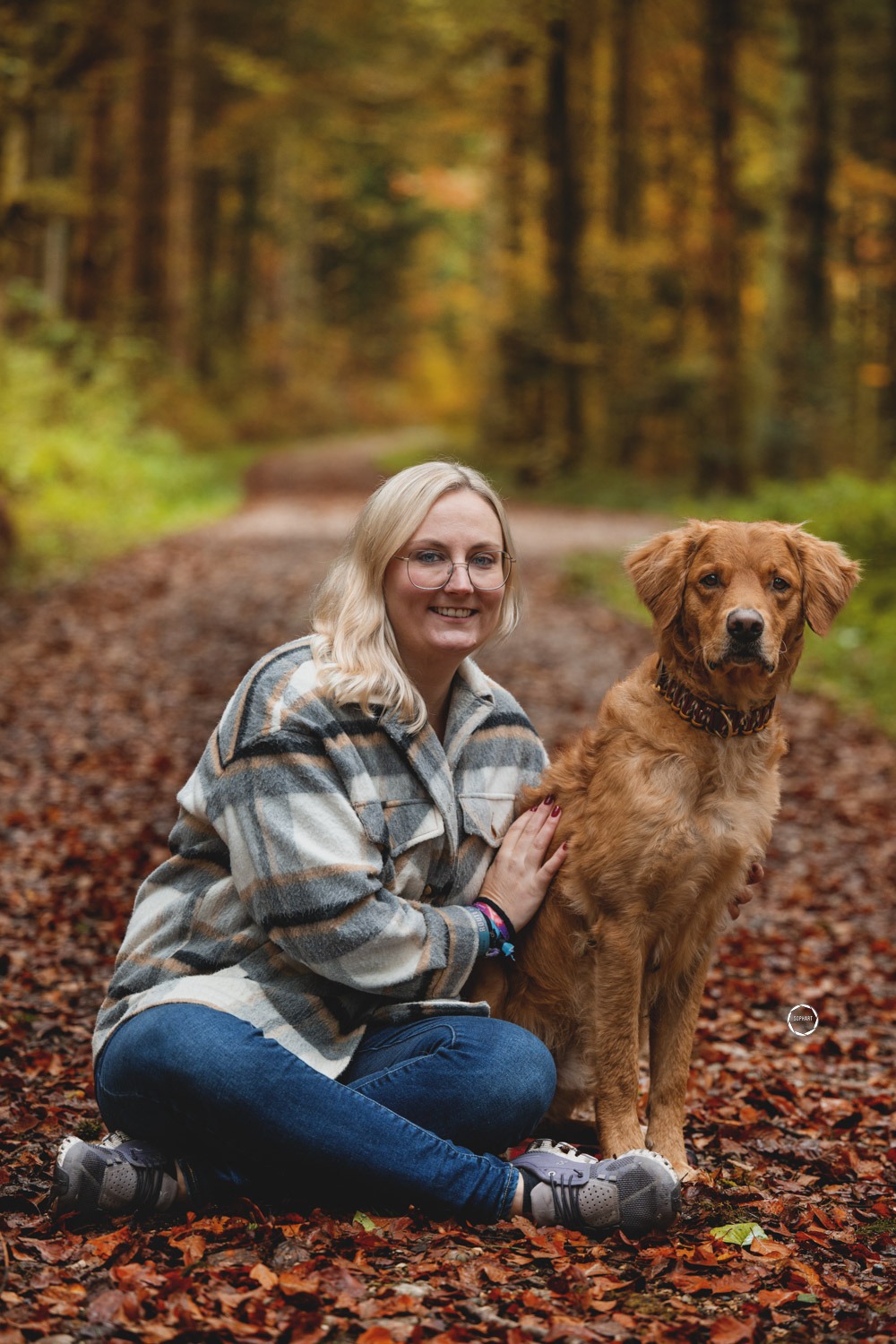 Sophart Photography Hunde Fotoshooting mit Besitzer