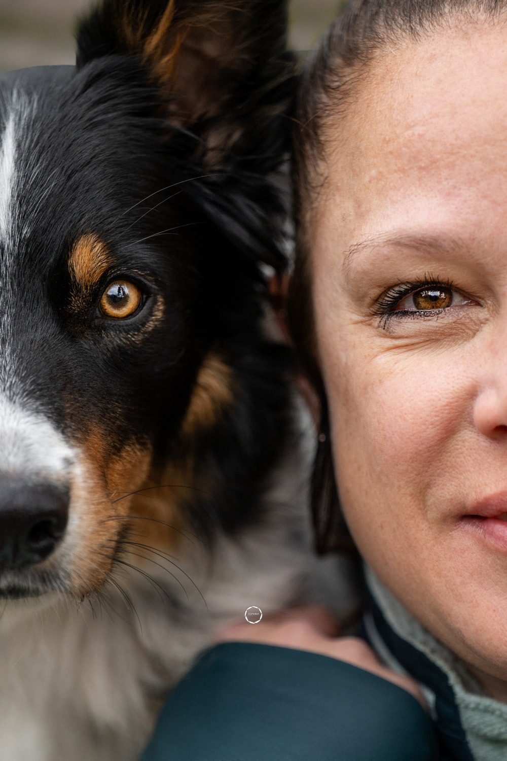 Sophart Photography Hunde Fotoshooting mit Besitzer