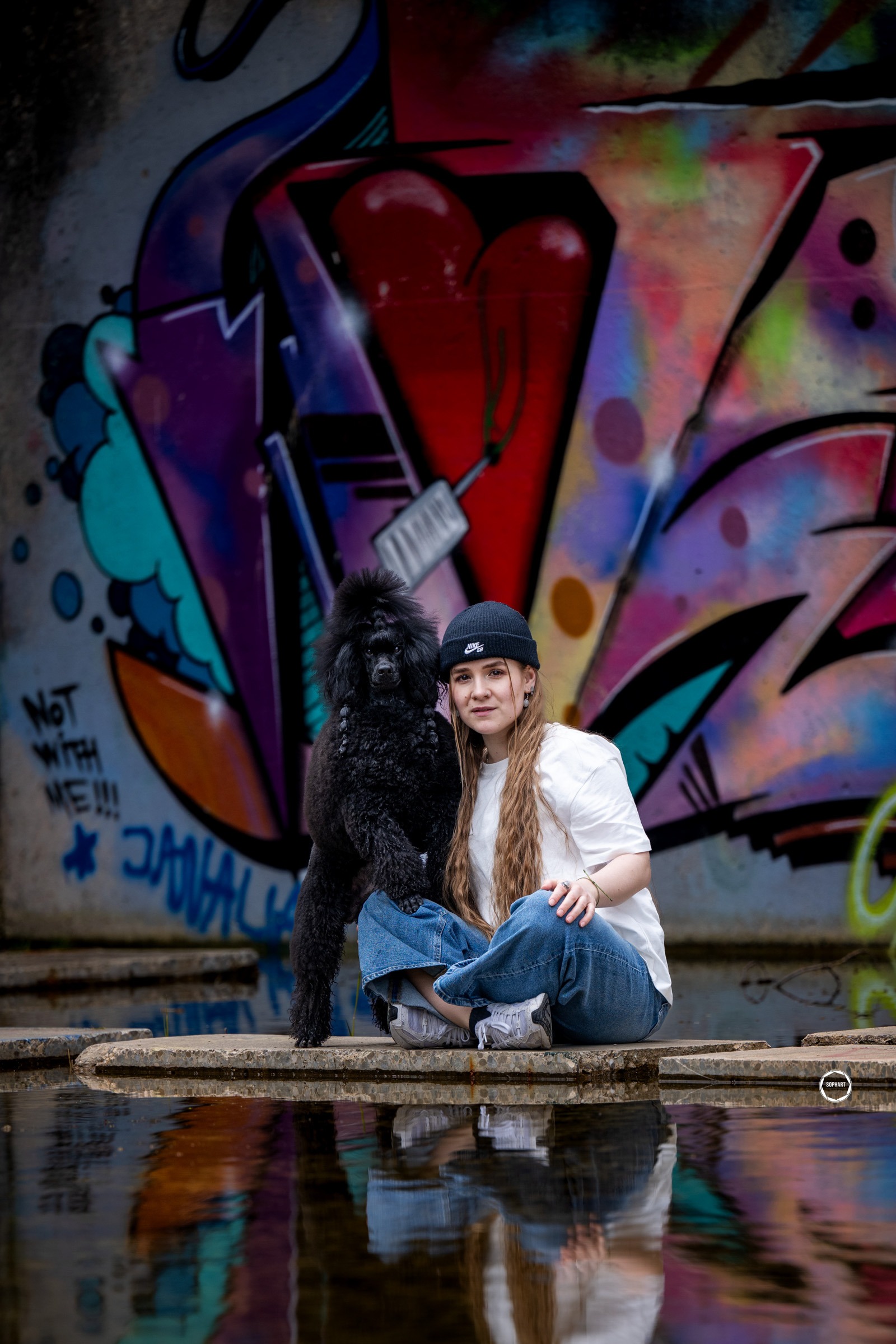 Sophart Photography Hunde Fotoshooting mit Besitzer