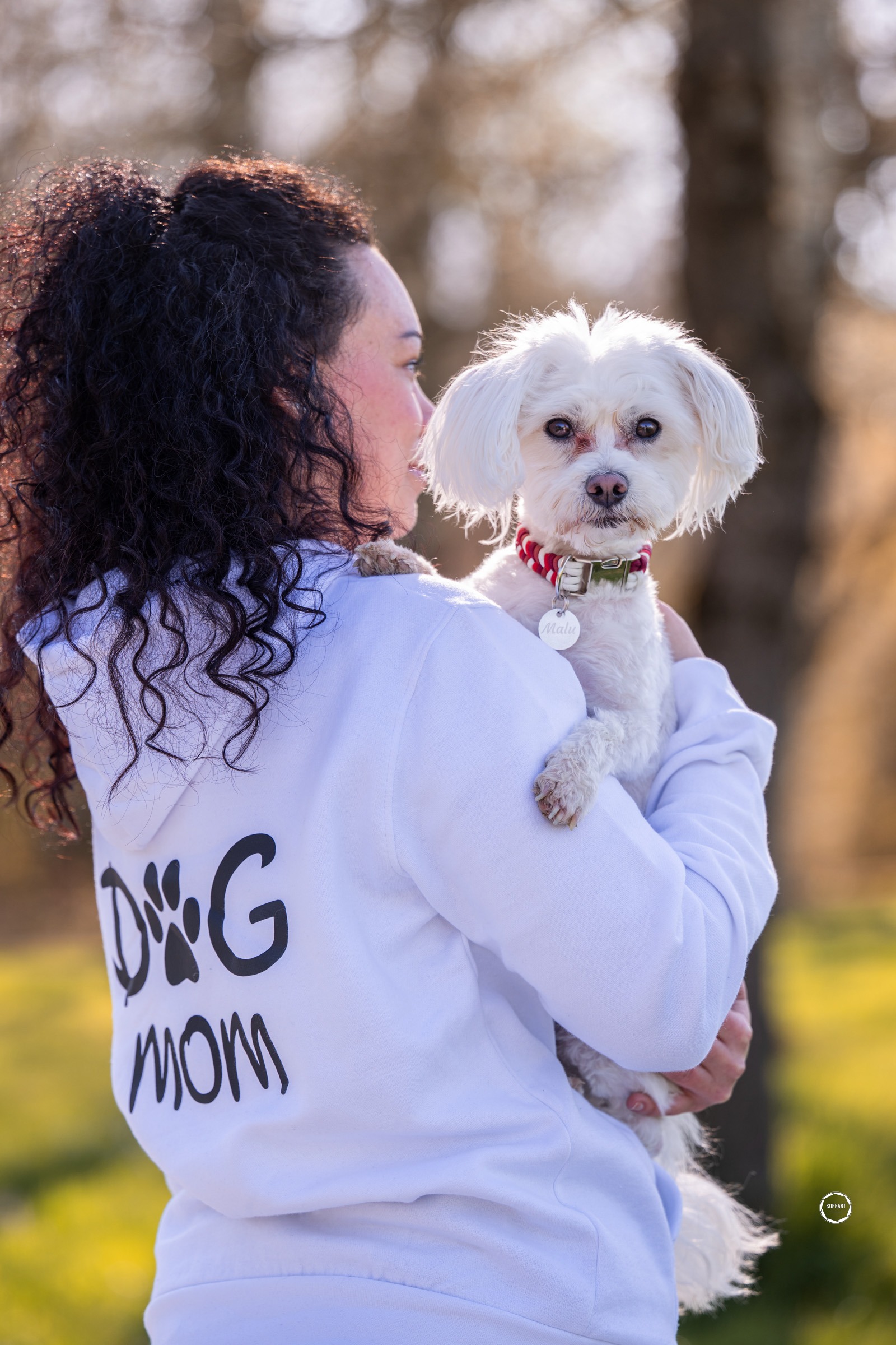 Sophart Photography Hunde Fotoshooting mit Besitzer