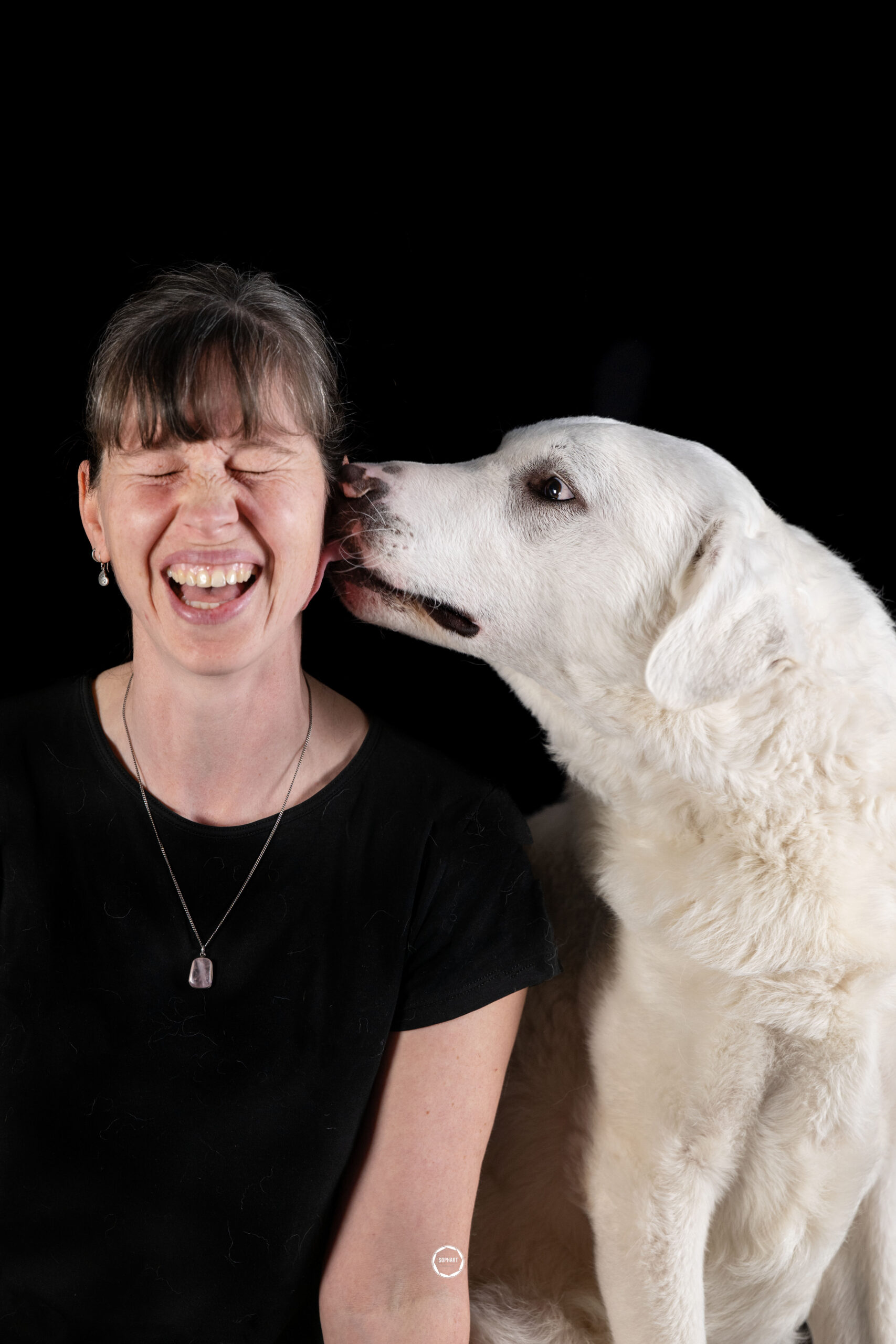 Sophart Photography Hunde Fotoshooting mit Besitzer