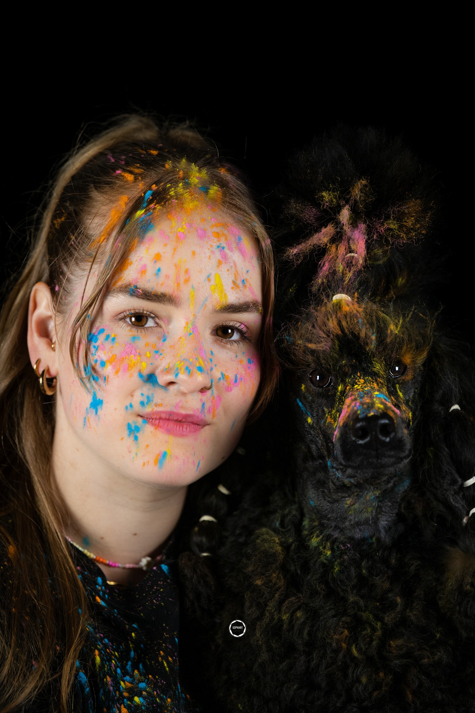 Sophart Photography Hunde Fotoshooting mit Besitzer