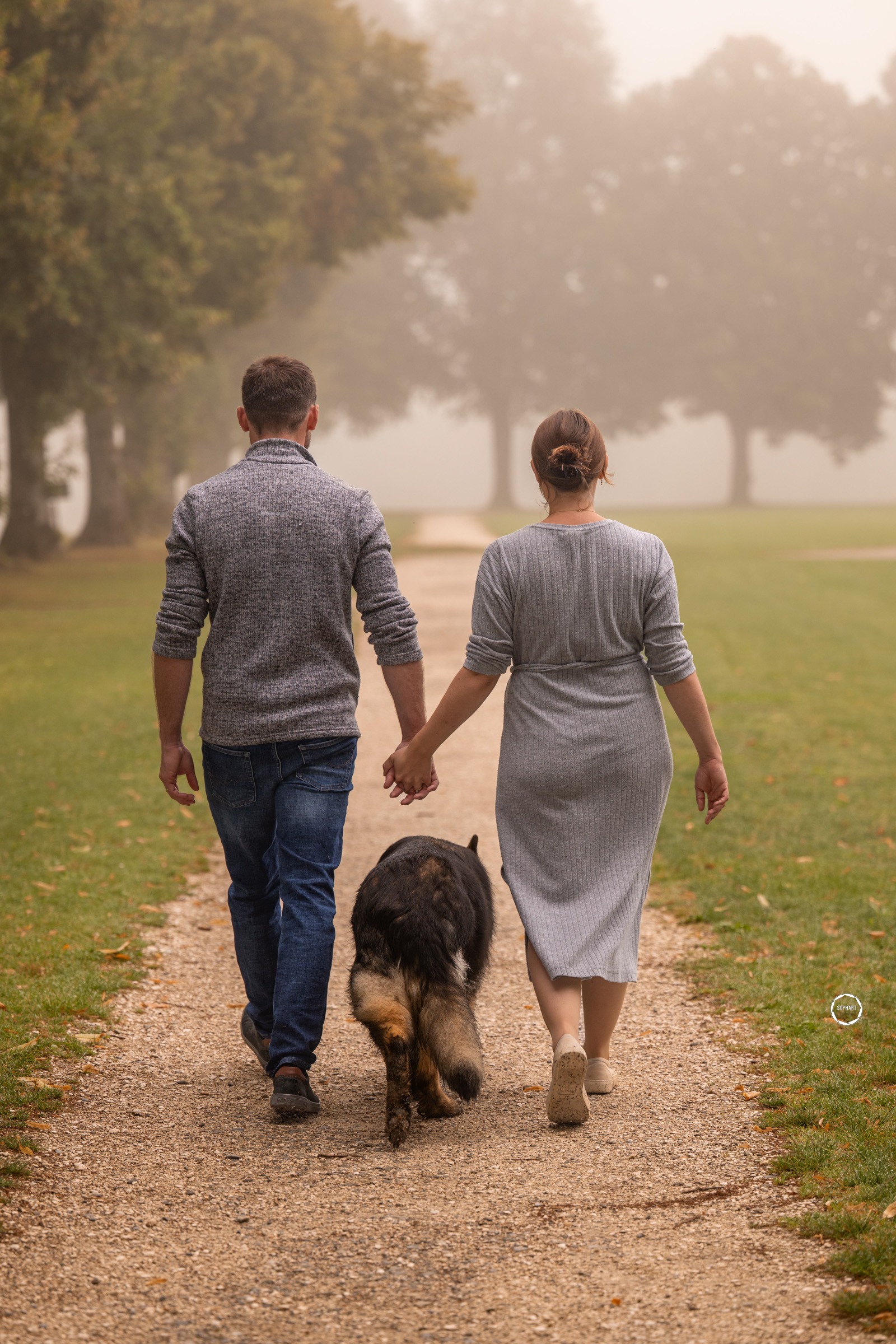 Sophart Photography Hunde Fotoshooting mit Besitzer