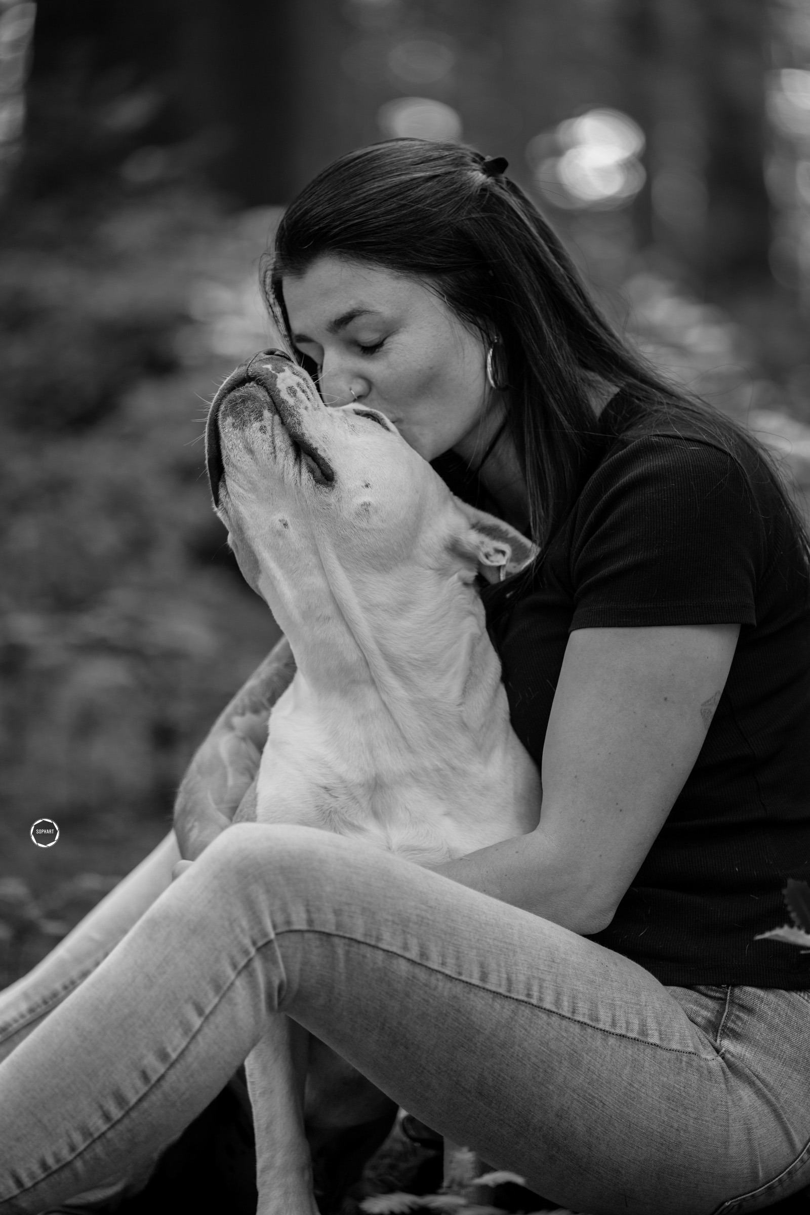 Sophart Photography Hunde Fotoshooting mit Besitzer